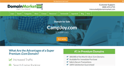 Desktop Screenshot of campjoy.com